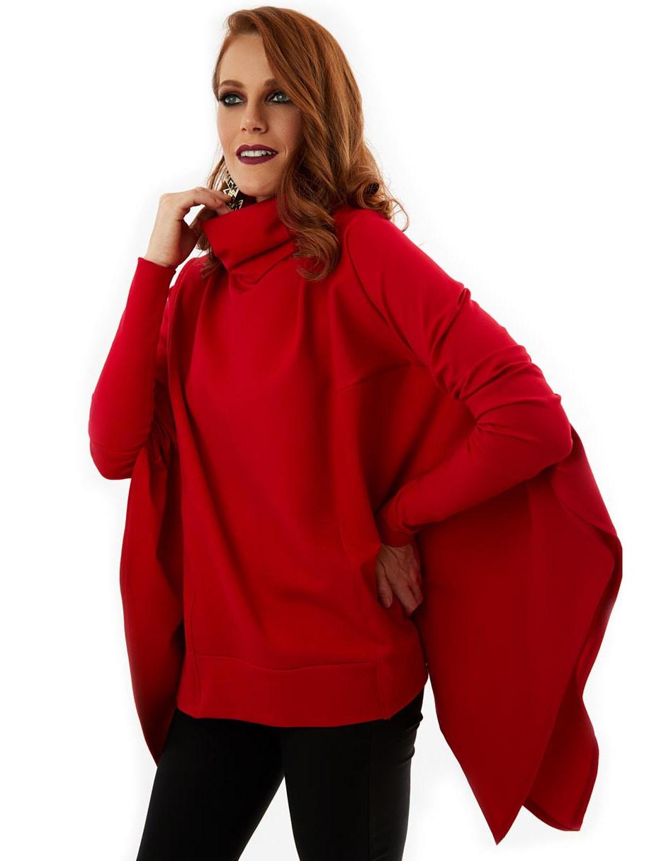 Suéter cuello con escote para mujer 1