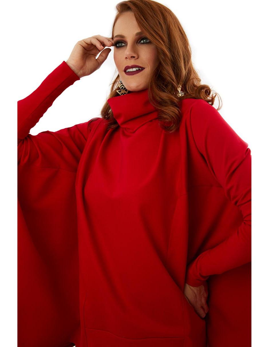 Suéter cuello con escote para mujer 3
