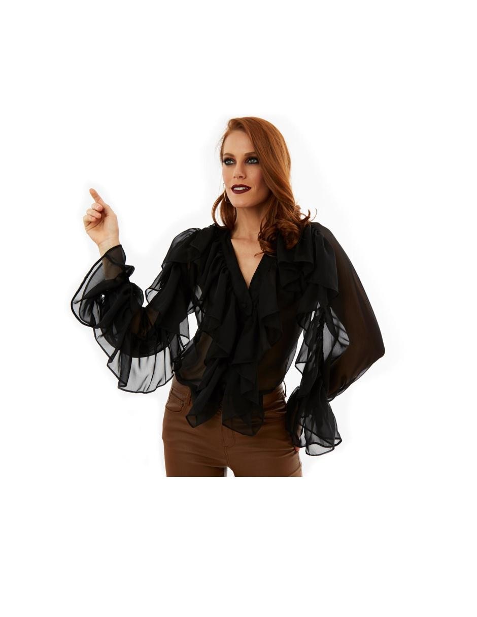 Blusa bayon manga larga para mujer Blusa bayon manga larga para mujer