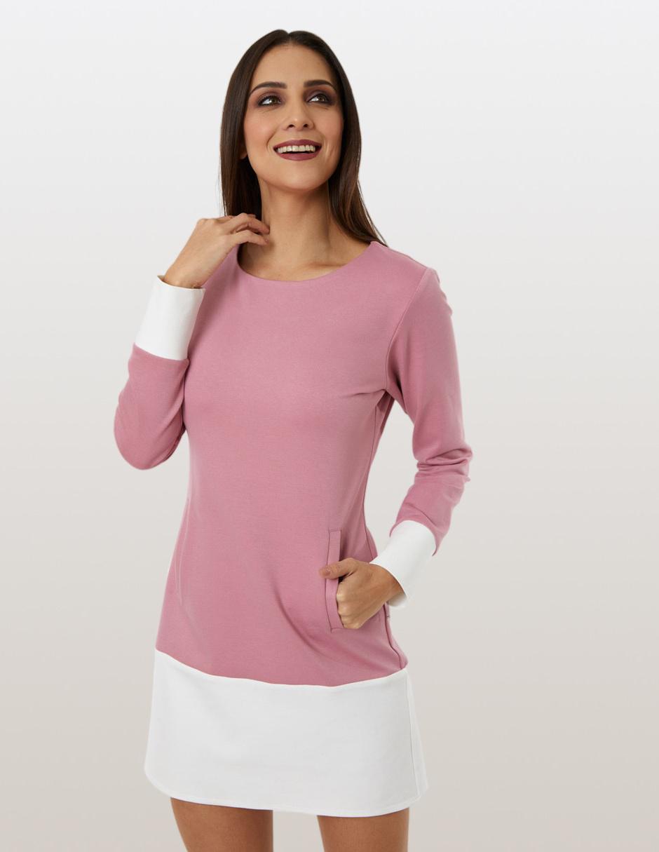 Vestido mini loungewear para mujer