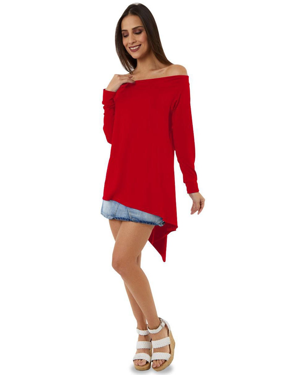 Blusa Evel manga larga para mujer 3