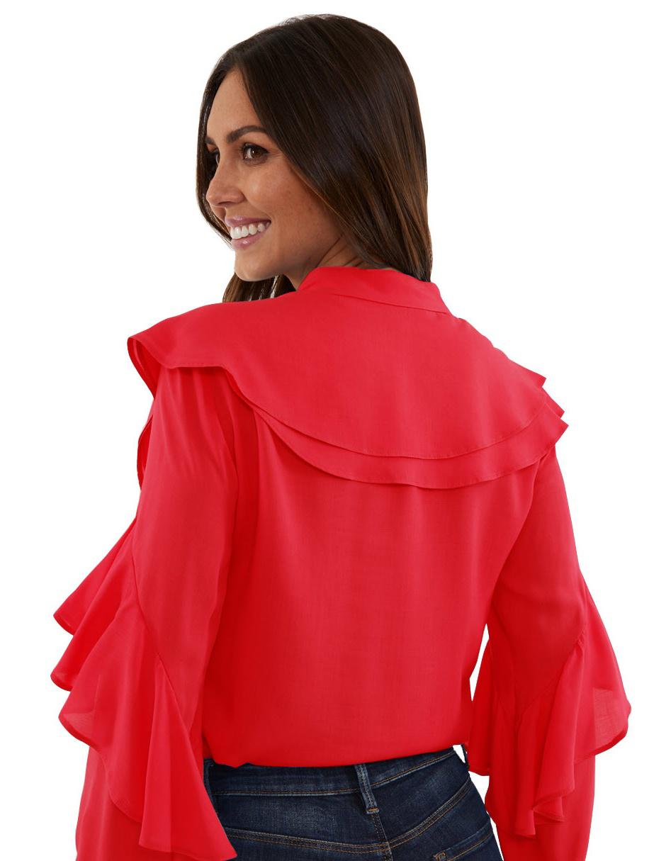 Blusa panni manga larga para mujer 3