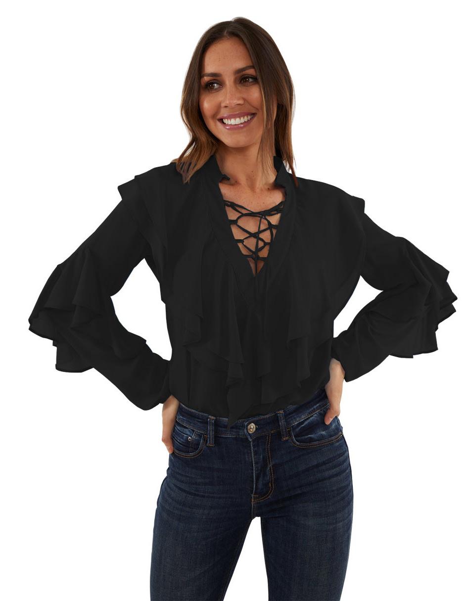 Blusa Adolfo Dominguez manga al codo para mujer 3