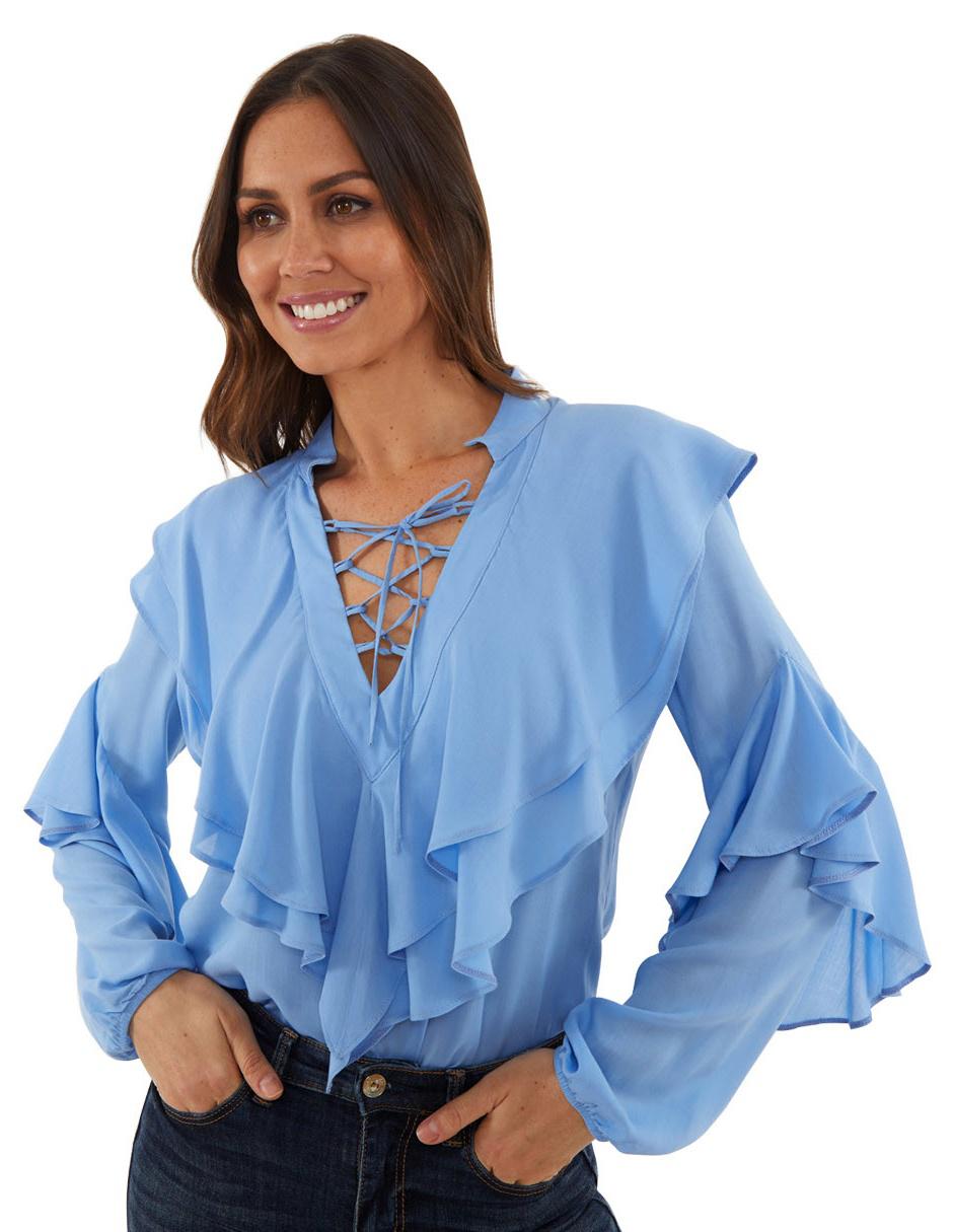 Blusa Adolfo Dominguez manga al codo para mujer
