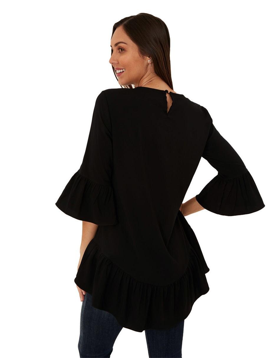 Blusa alice manga 3/4 para mujer 3