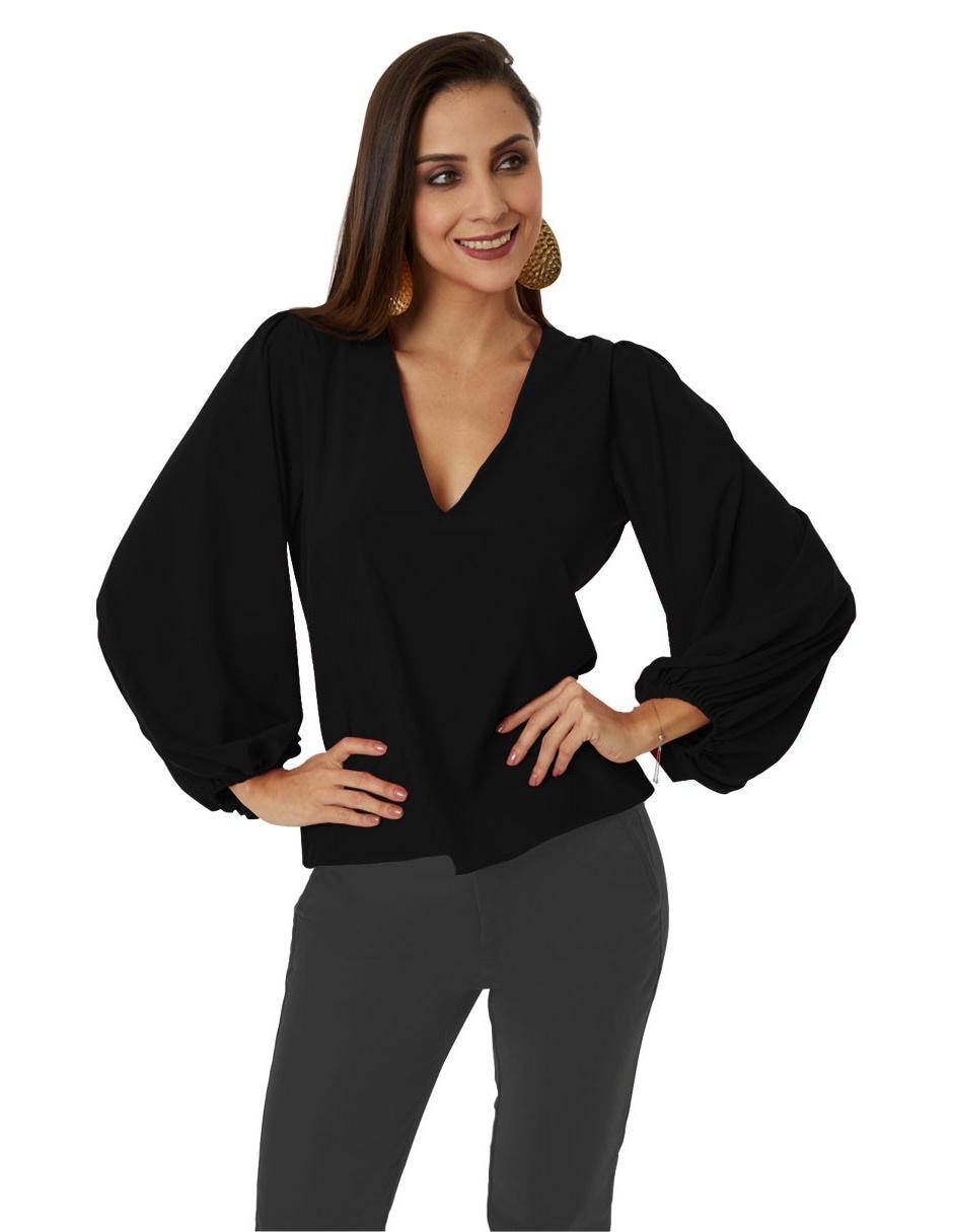 Blusa isan manga larga para mujer 2