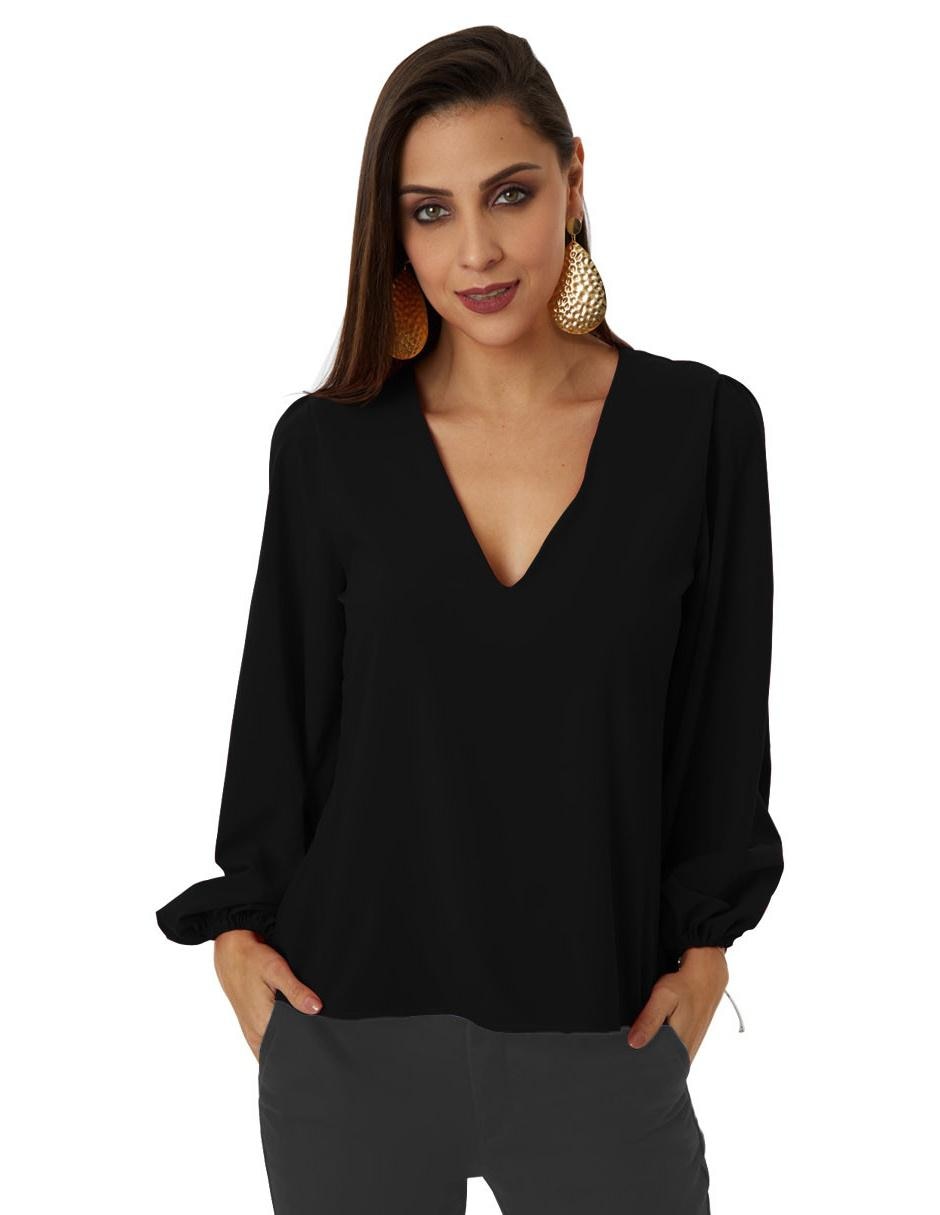 Blusa isan manga larga para mujer 3