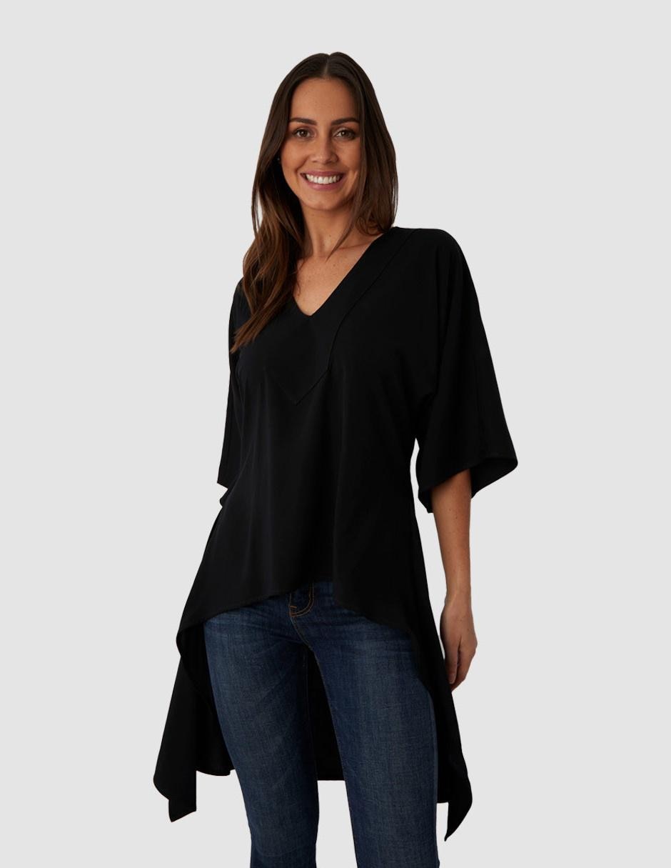 Blusa Adolfo Dominguez manga al codo para mujer Blusa Adolfo Dominguez manga al codo para mujer