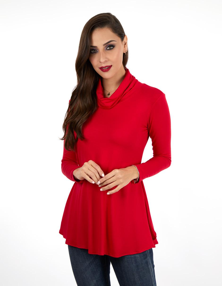 Blusa Balloon manga larga para mujer 1