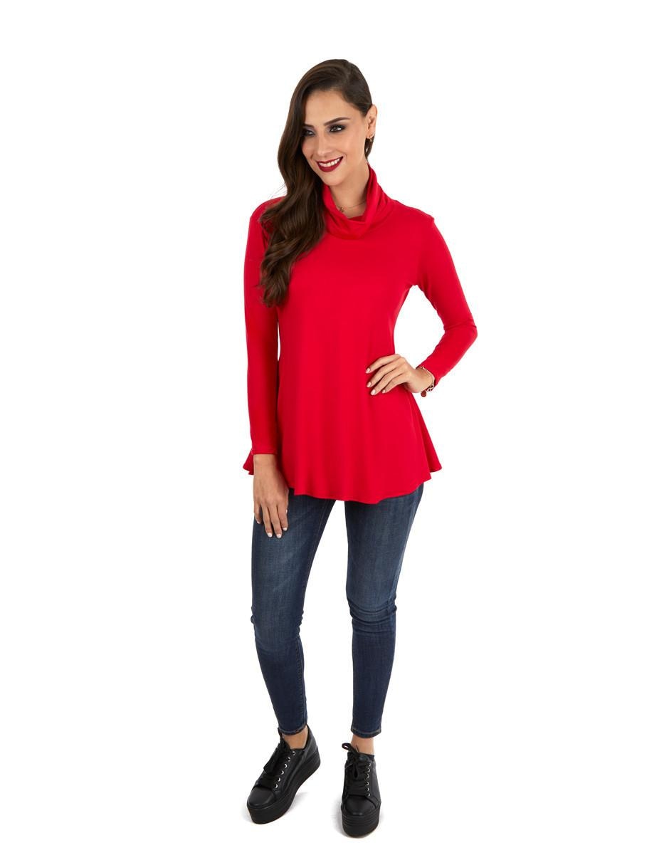 Blusa Balloon manga larga para mujer 4