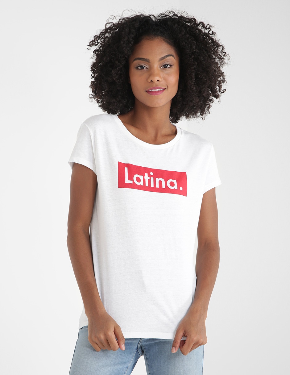 Playera manga corta 365 Essential cuello redondo para mujer Playera manga corta 365 Essential cuello redondo para mujer