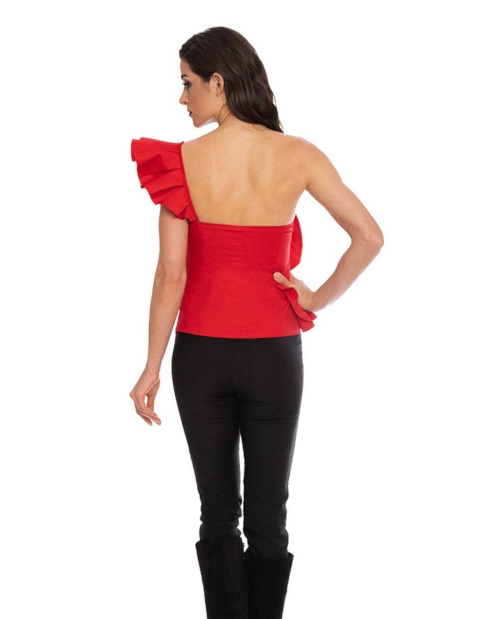 Blusa alis manga corta para mujer 2