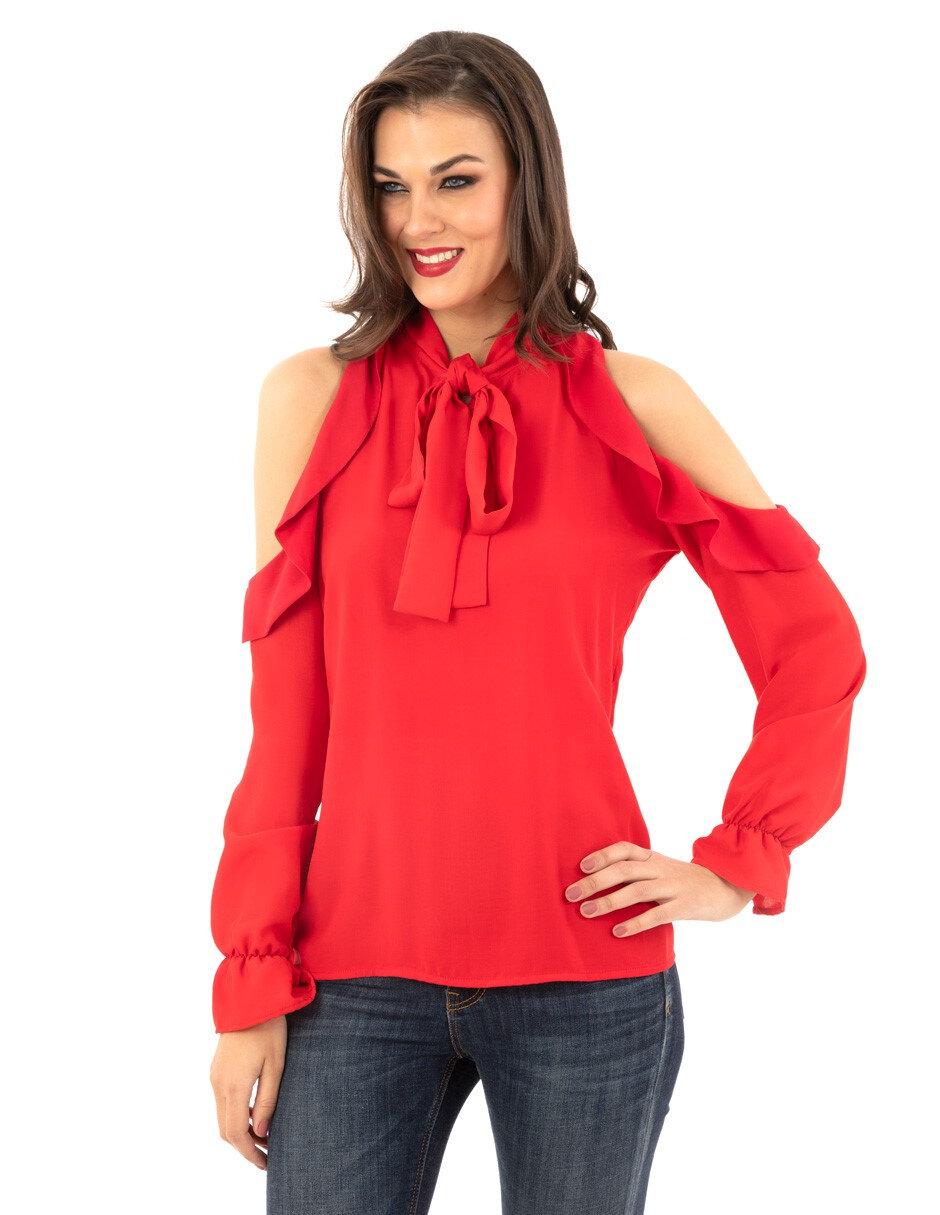 Blusa yuyu manga larga para mujer 1