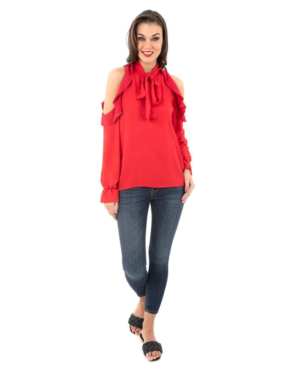 Blusa yuyu manga larga para mujer 2