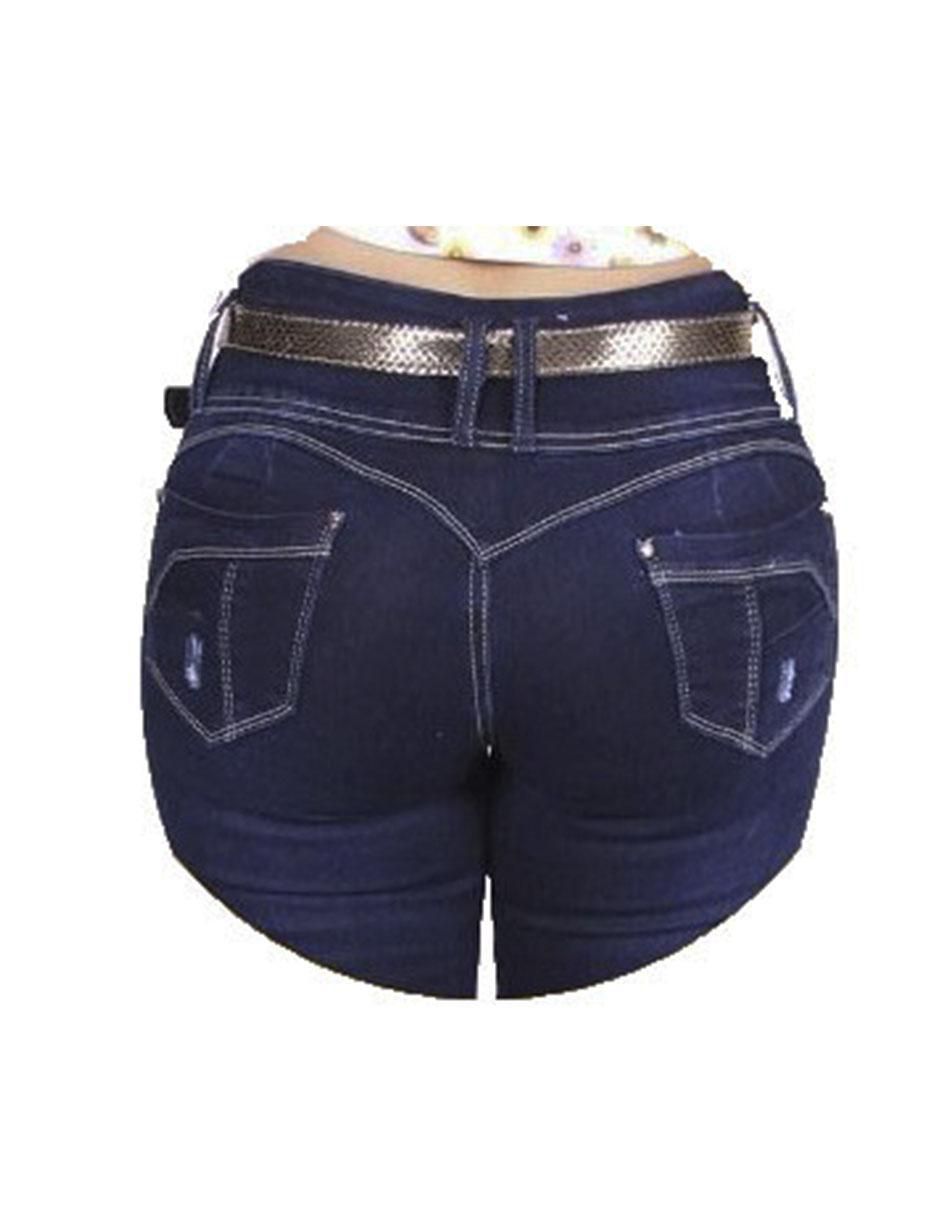 Jeans skinny Bombón para mujer