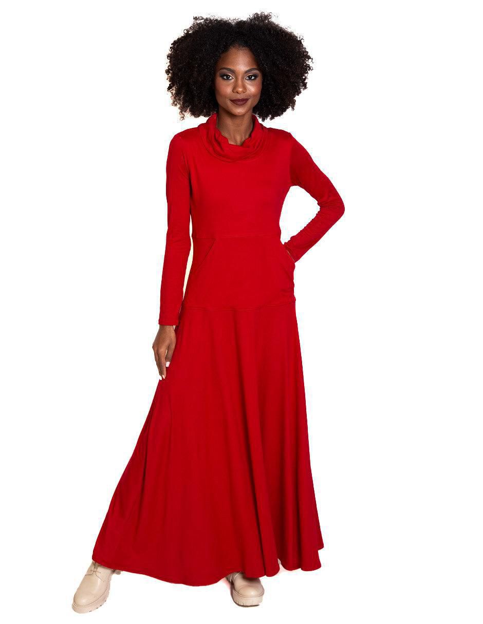 Vestido maxi casual para mujer Vestido maxi casual para mujer