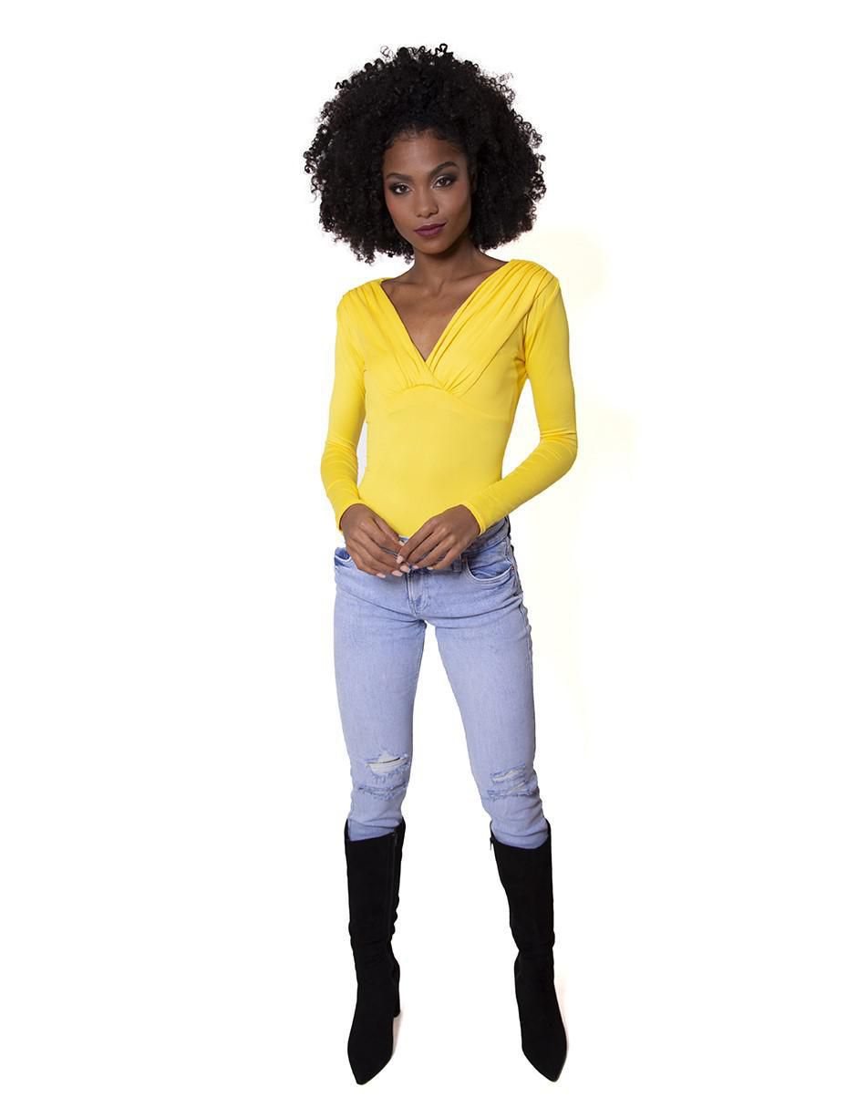 Blusa angus manga larga para mujer 2