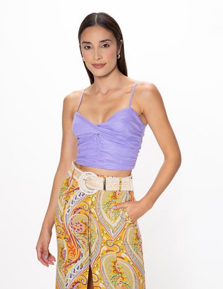 Blusa de tirantes para mujer