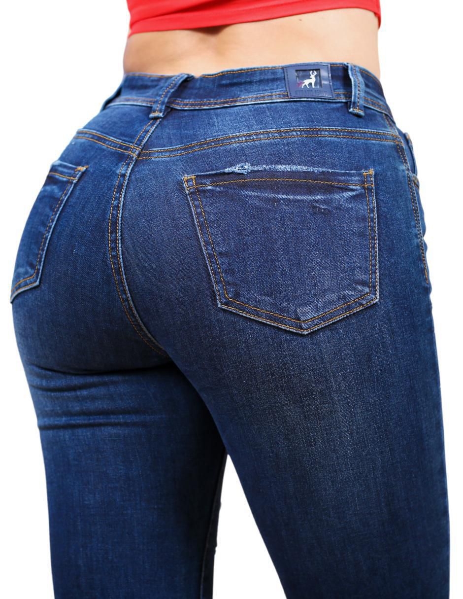 Jeans skinny j-kyr-1772-dark-tr para mujer