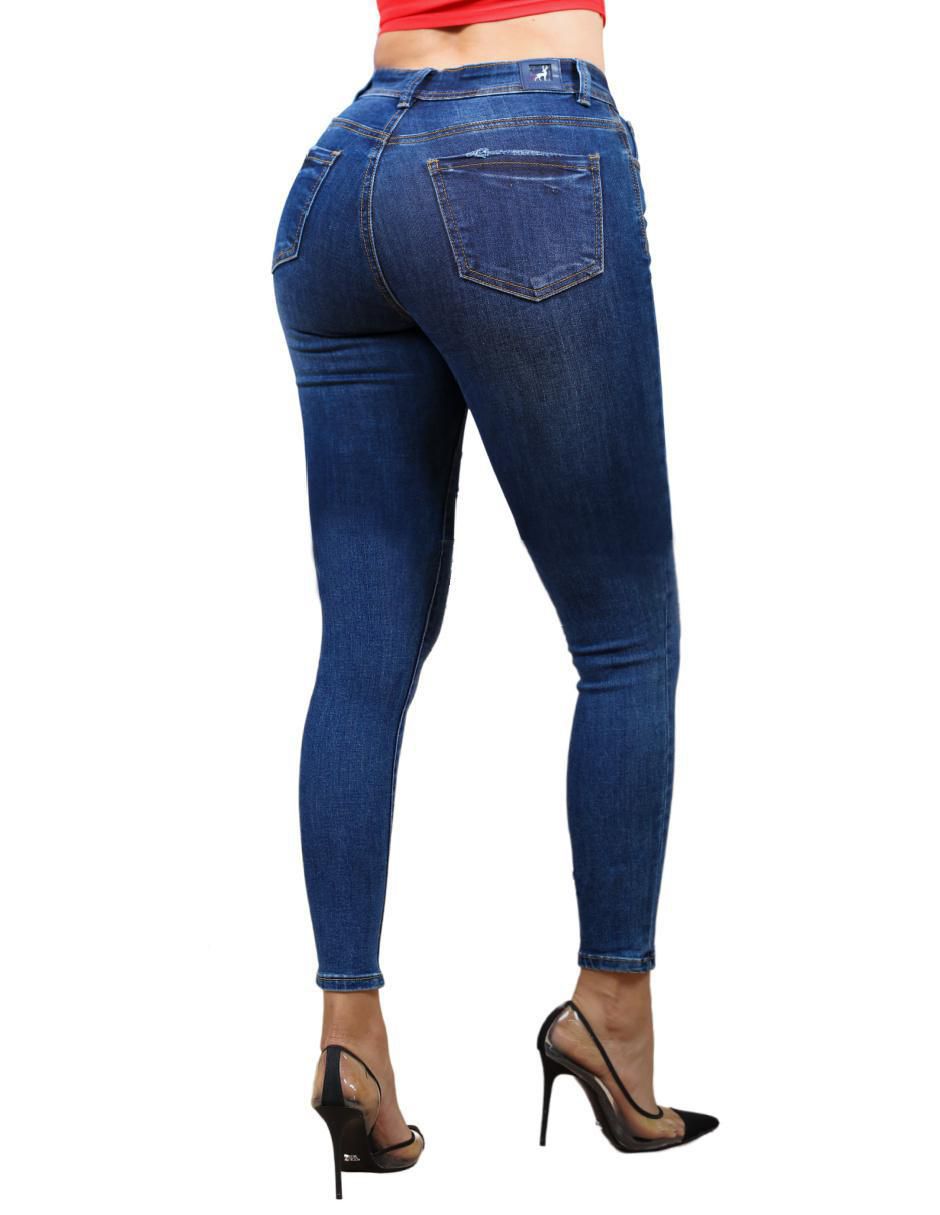 Jeans skinny j-kyr-1772-dark-tr para mujer