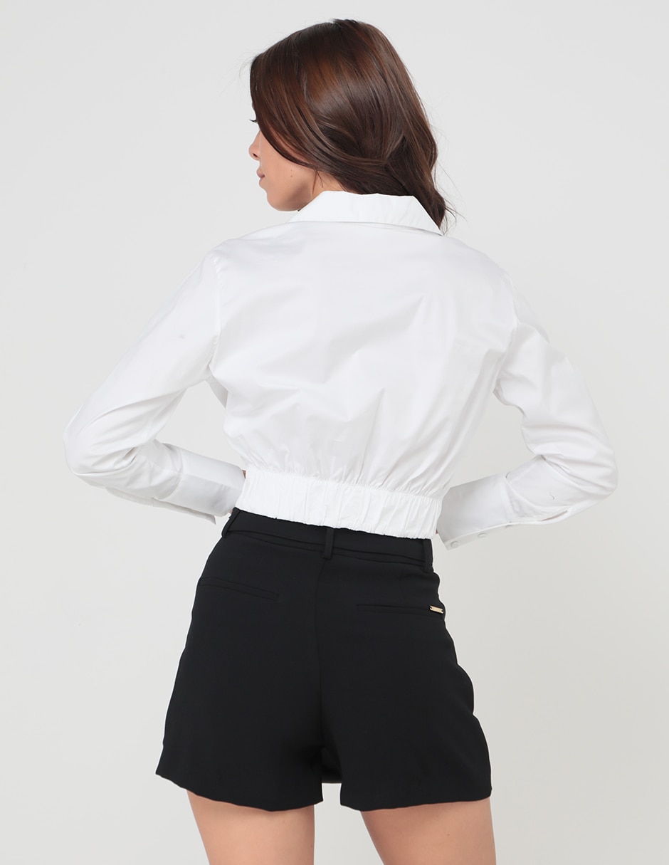 Blusa Studio F manga larga para mujer