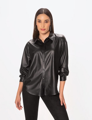 Blusa Studio F manga larga para mujer