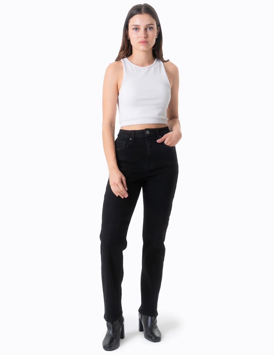 Jeans relajado para mujer 4