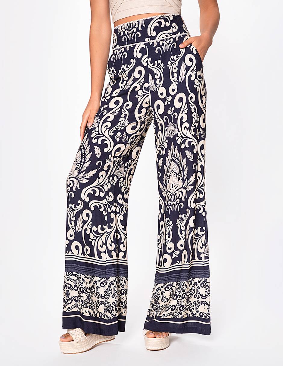 Pantalón relaxed amplio para mujer 6