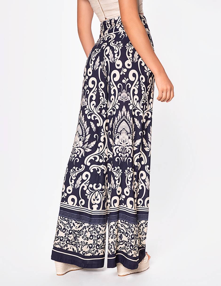 Pantalón relaxed amplio para mujer 8