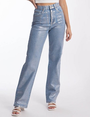 Jeans straight para mujer