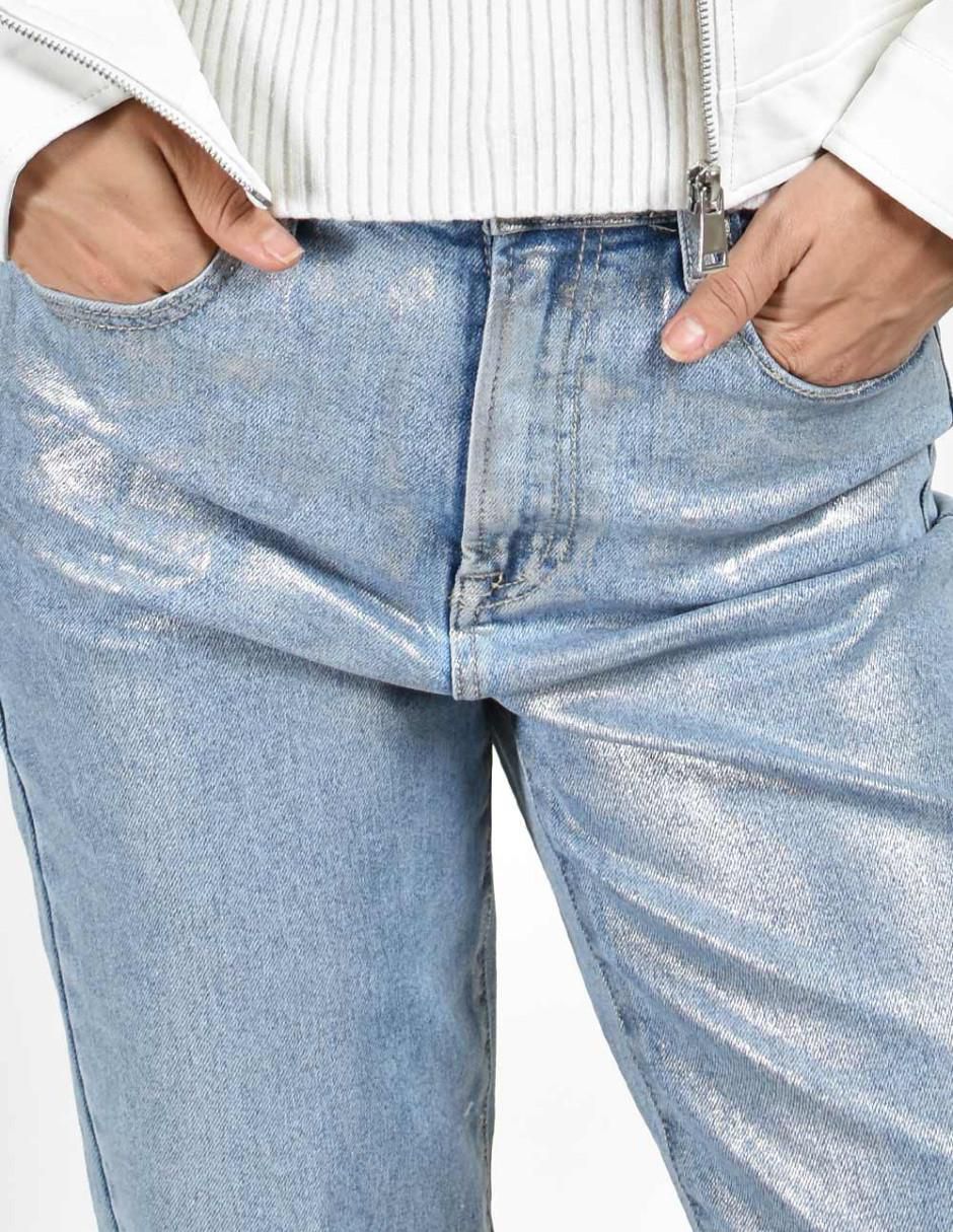 Jeans straight para mujer 4