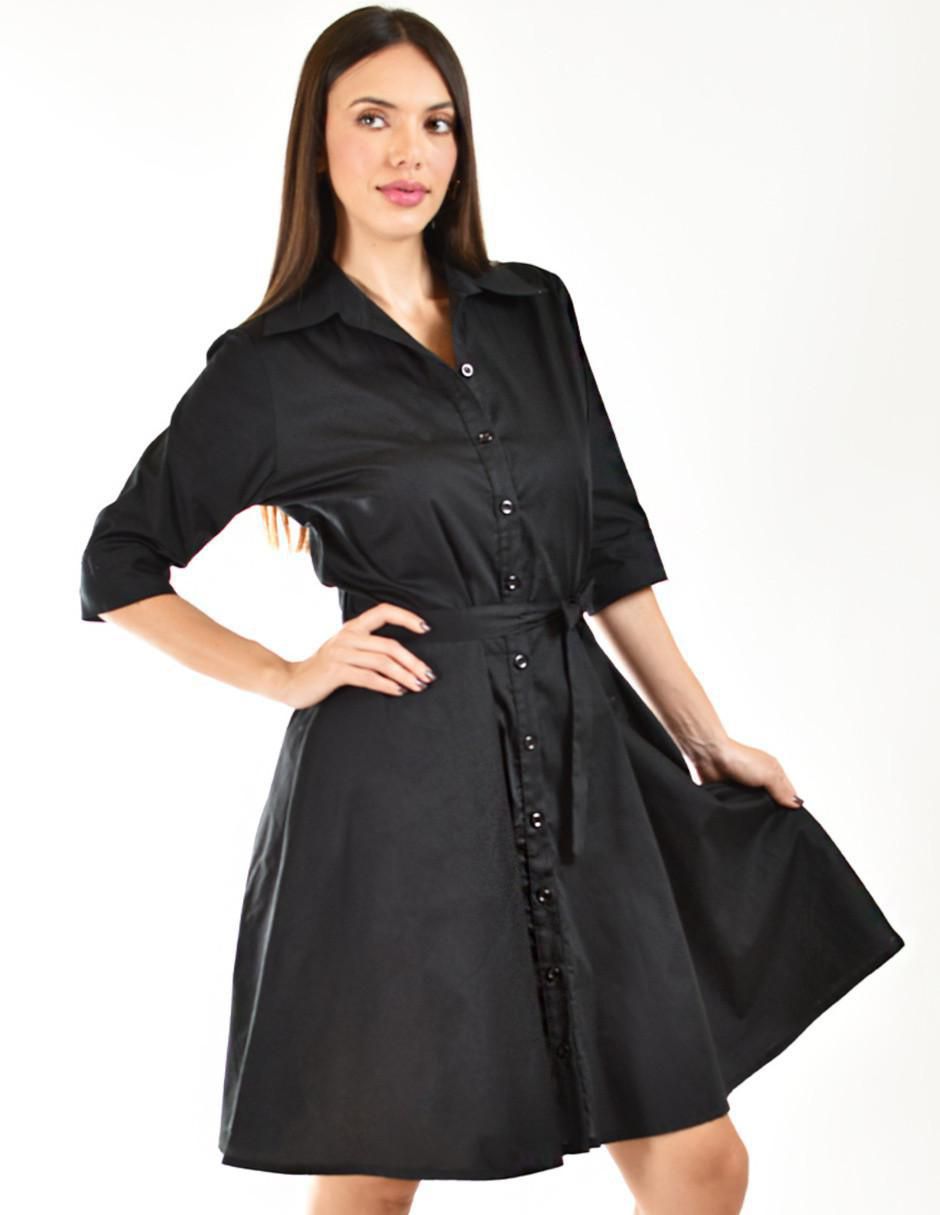 Vestido a la rodilla casual para mujer 5