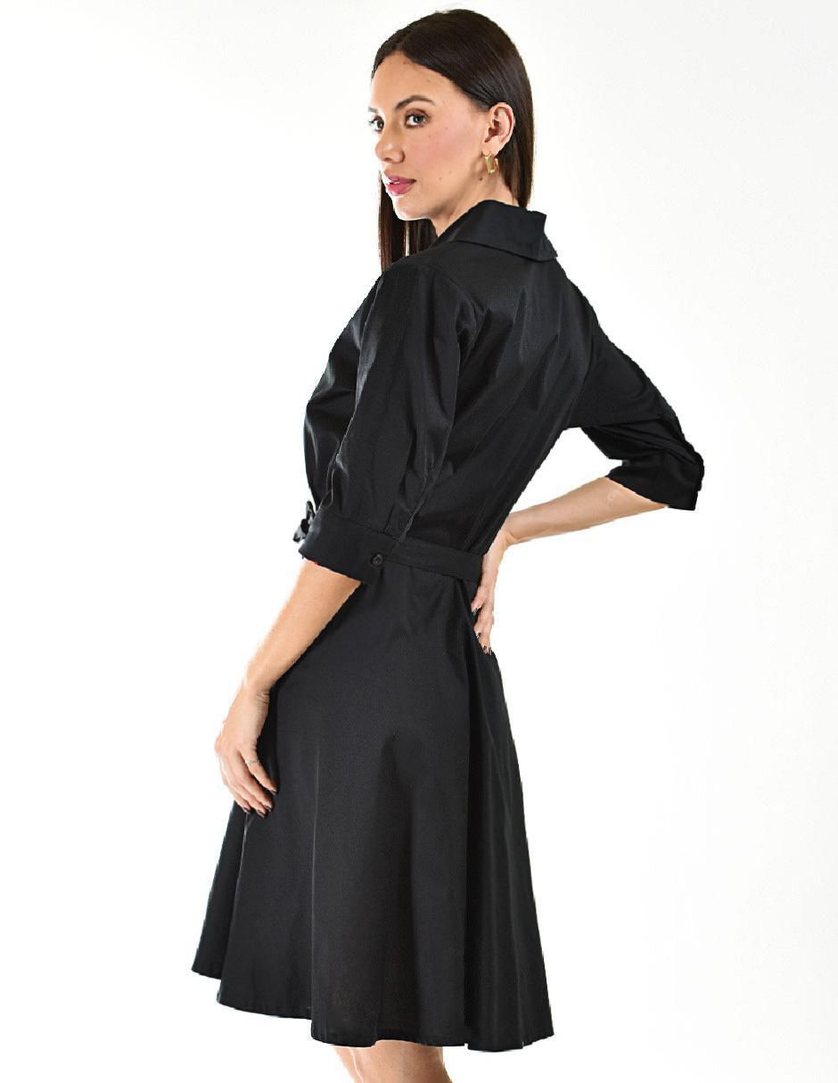 Vestido a la rodilla casual para mujer