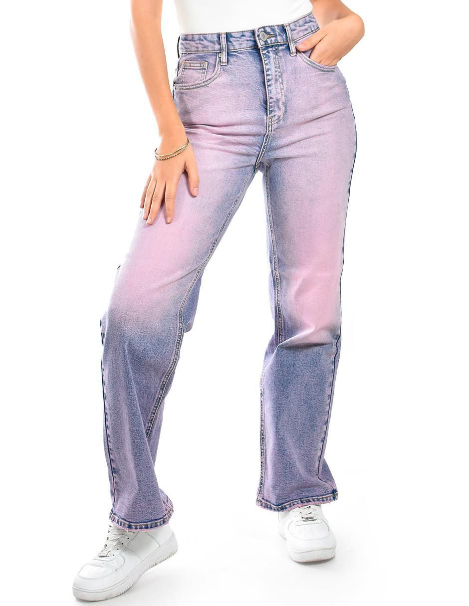 Jeans relajado j-bal-6619-rosa para mujer