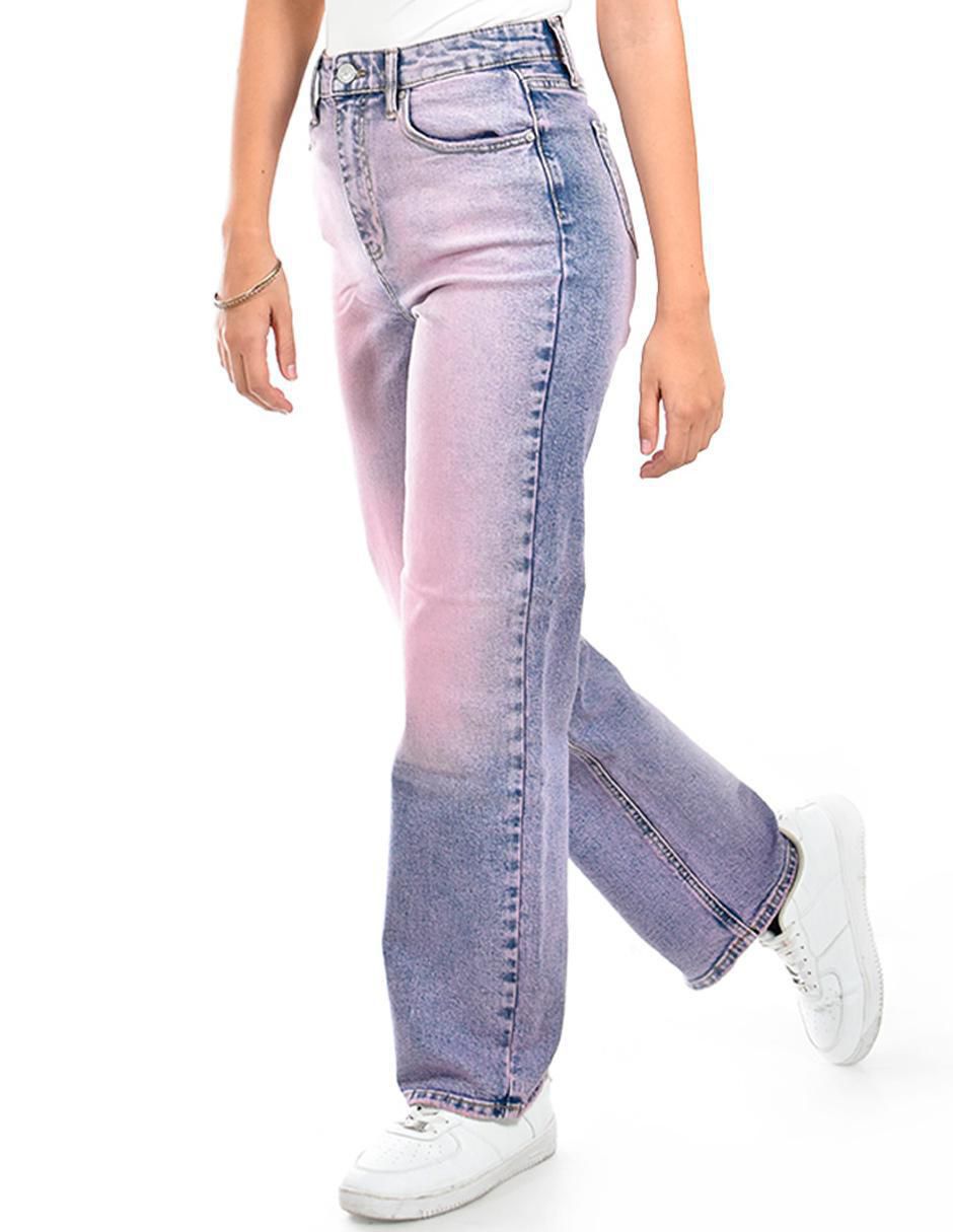Jeans relajado j-bal-6619-rosa para mujer 2