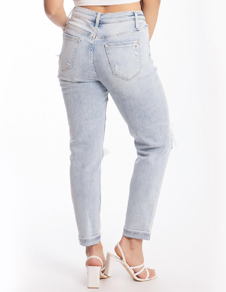 Jeans relajado j-bal-6635-claro para mujer 2