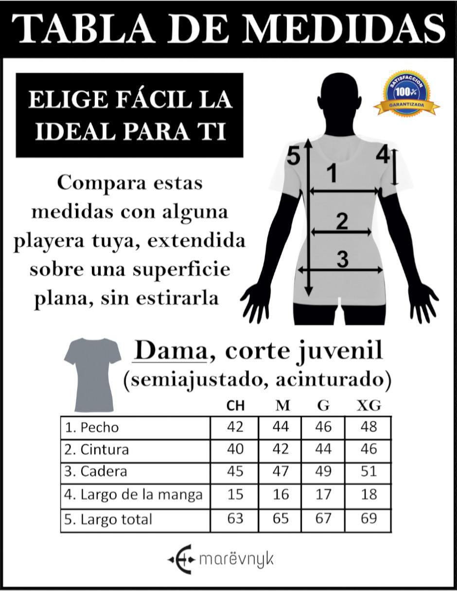 Playera manga corta Buda cuello redondo para mujer 4