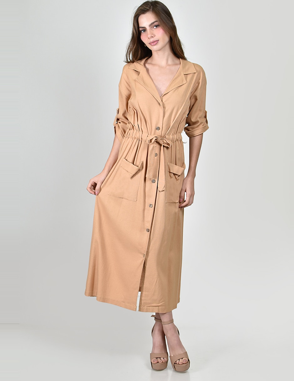 Vestido midi casual para mujer 3