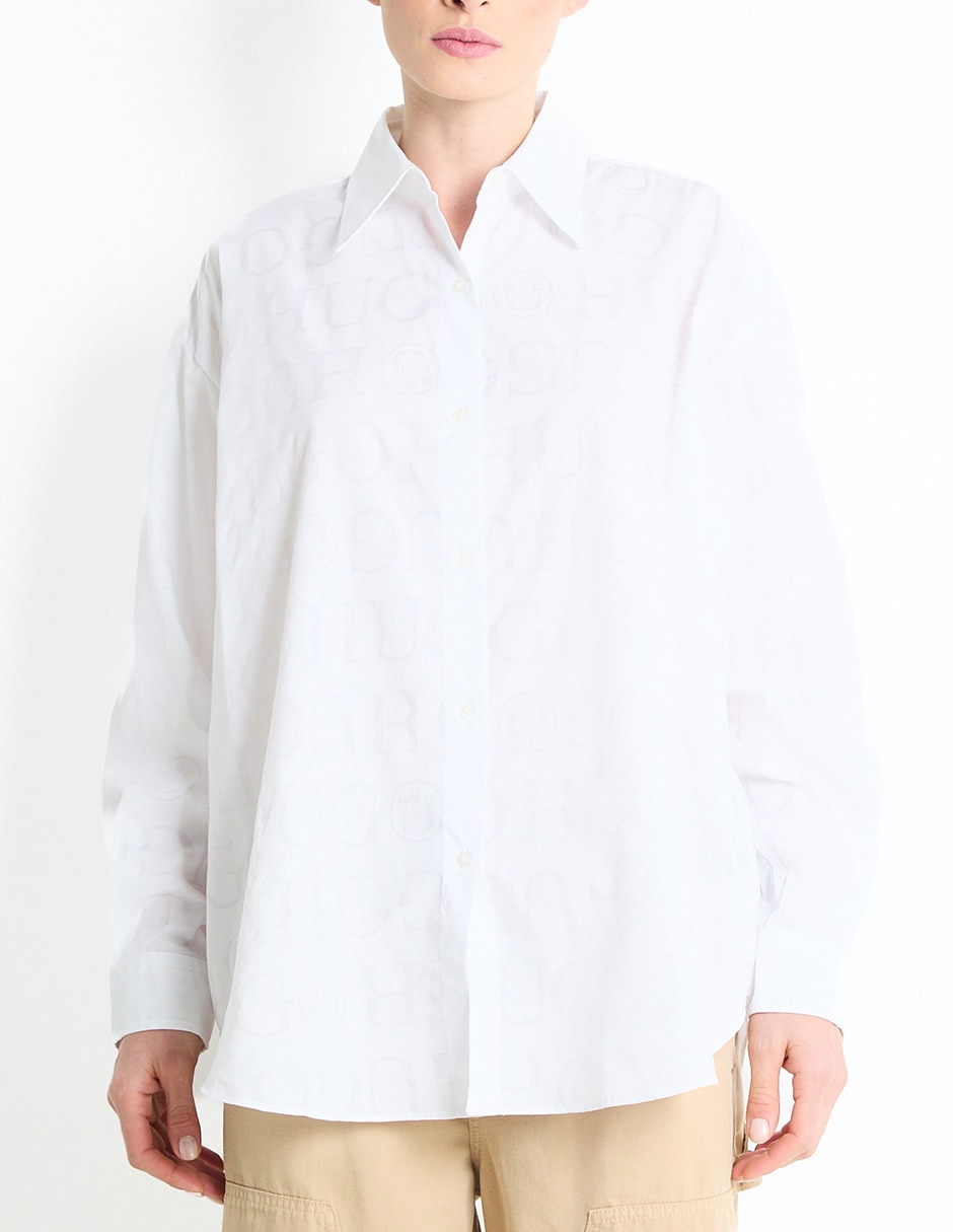 Blusa camisera Kur.Kuma manga larga para mujer 2