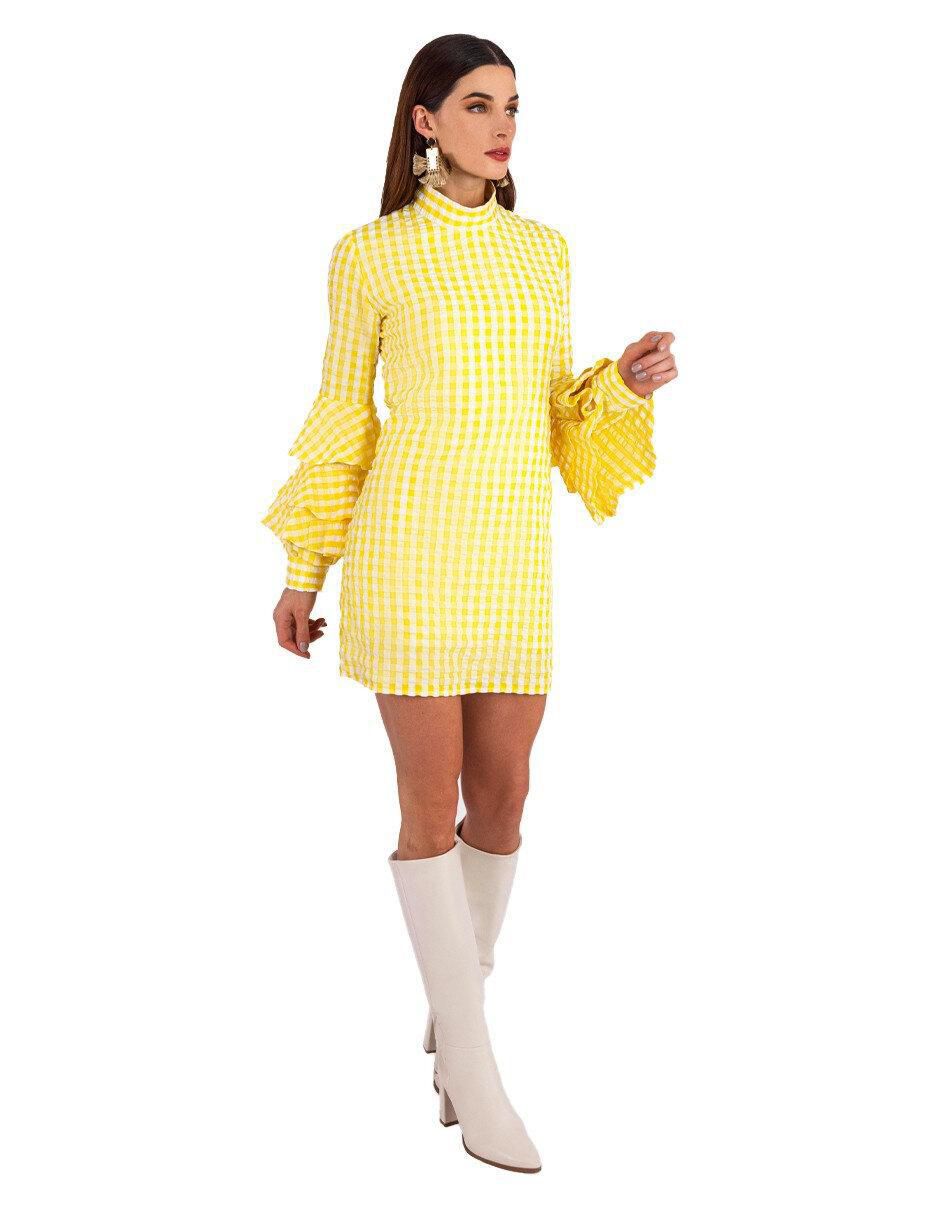 Vestido corto casual para mujer