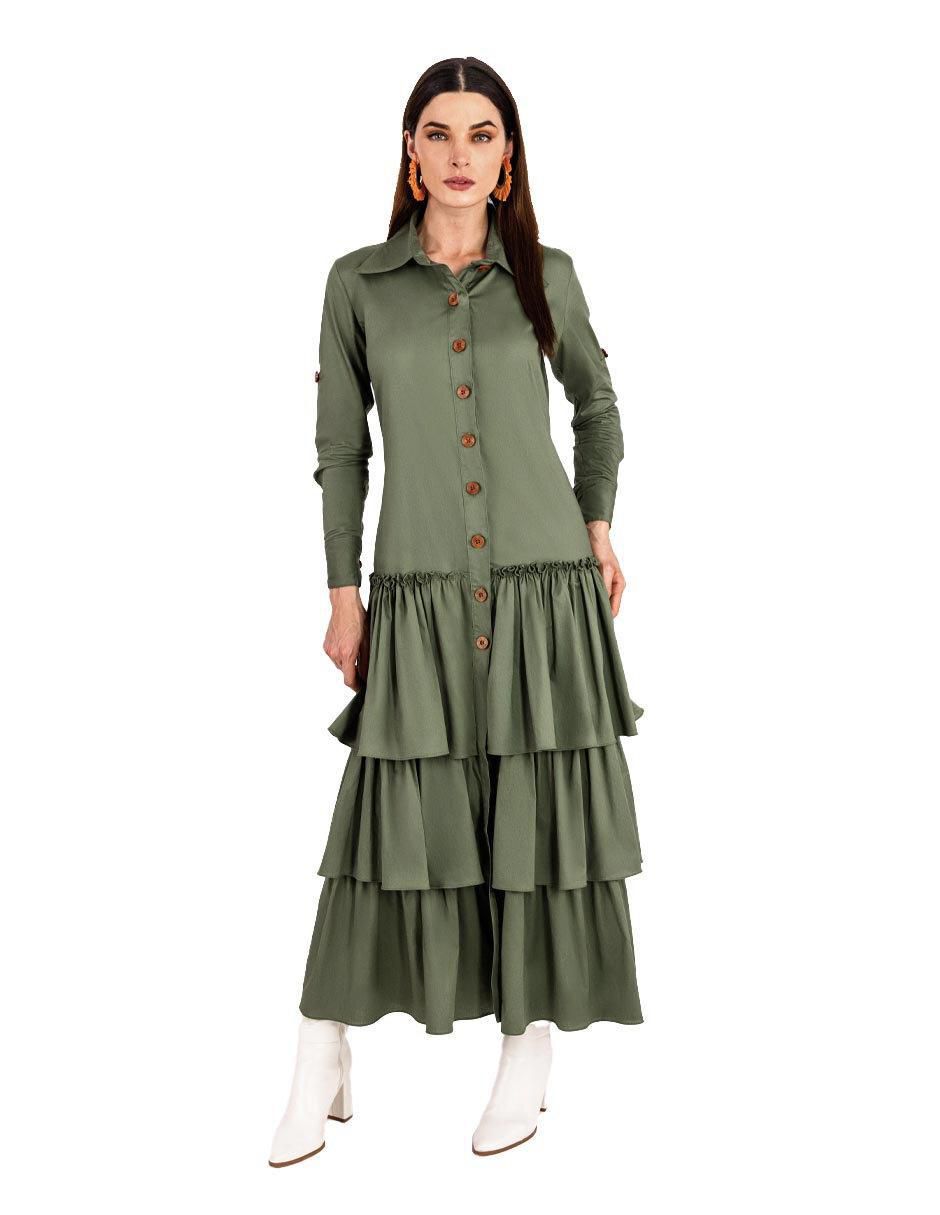 Vestido maxi casual para mujer