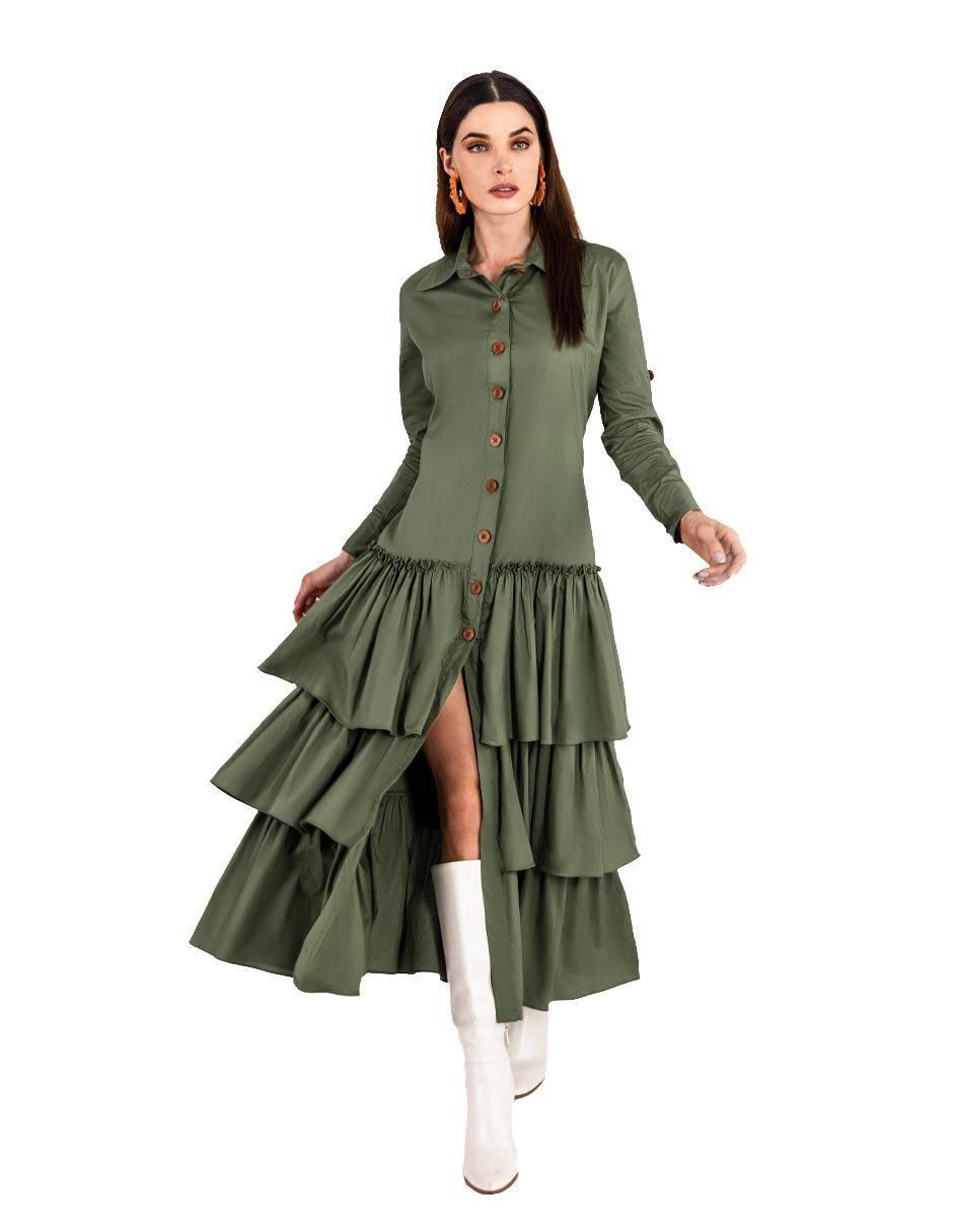 Vestido maxi casual para mujer