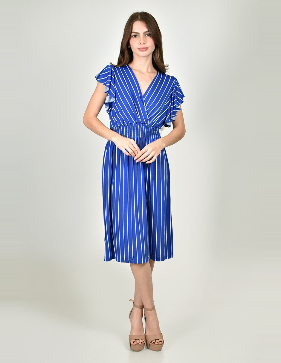 Vestido a la rodilla casual para mujer 2