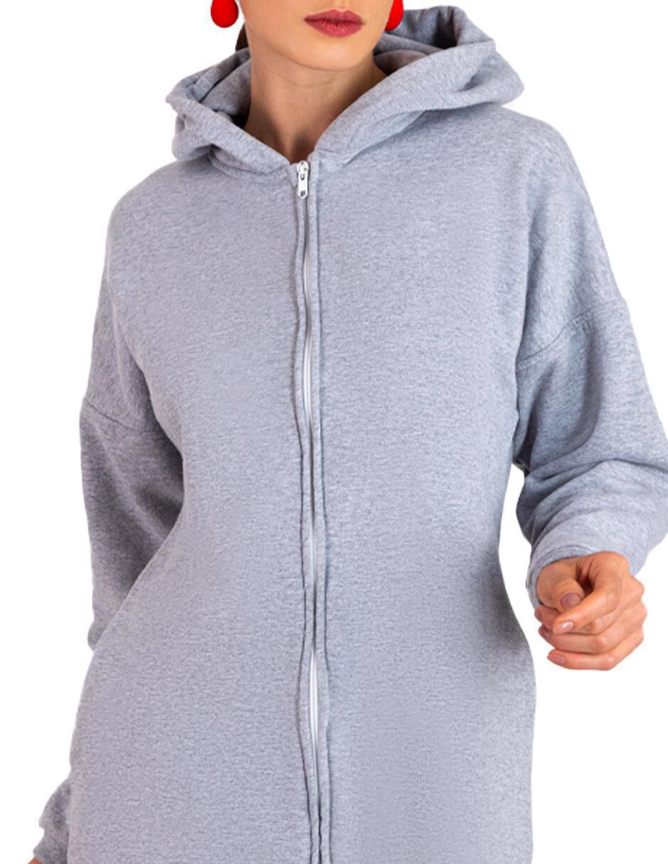 Sudadera con bolsillos para mujer