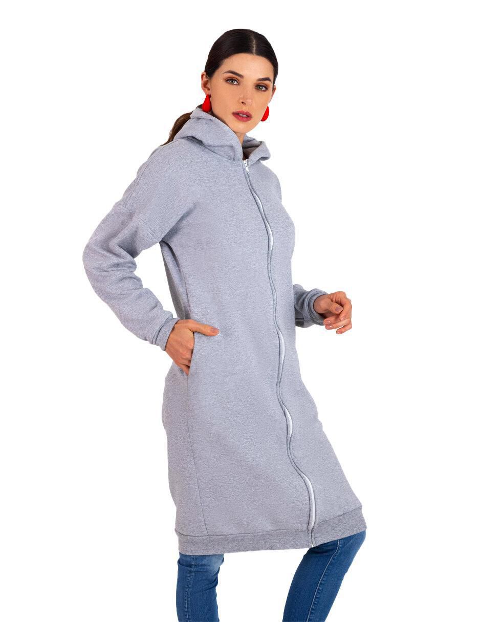 Sudadera con bolsillos para mujer