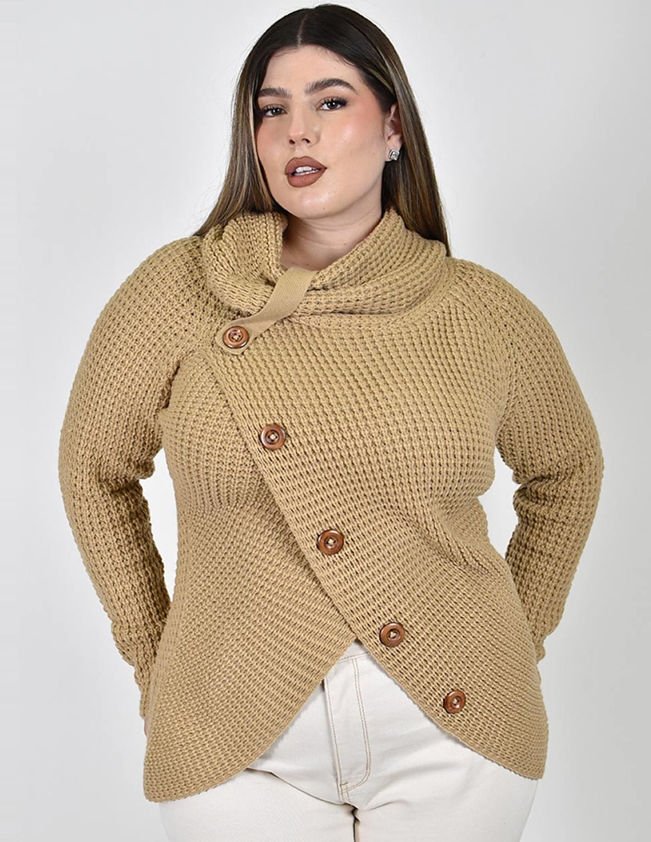 Suéter cuello redondo para mujer Suéter cuello redondo para mujer