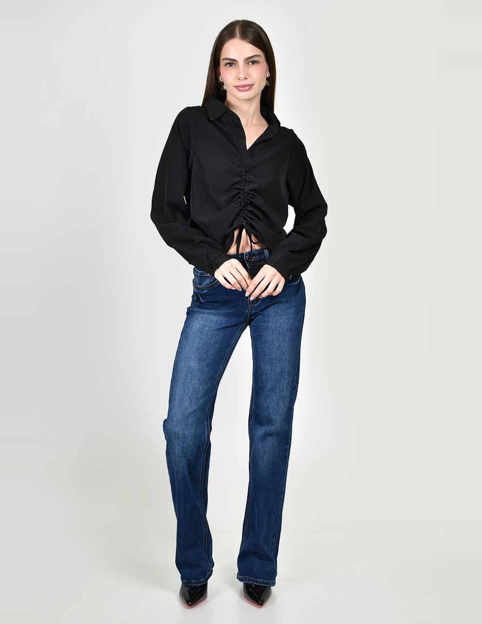 Blusa manga larga para mujer 4