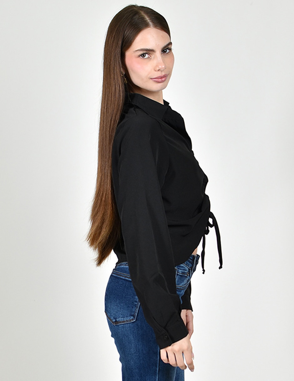 Blusa manga larga para mujer 3