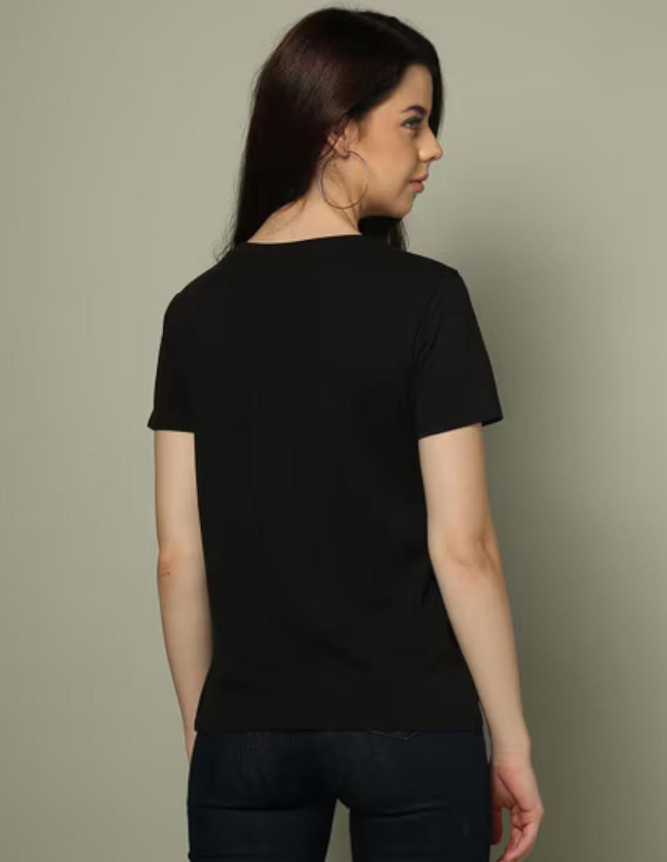 Playera manga corta Love Amor Sensual cuello redondo para mujer 2