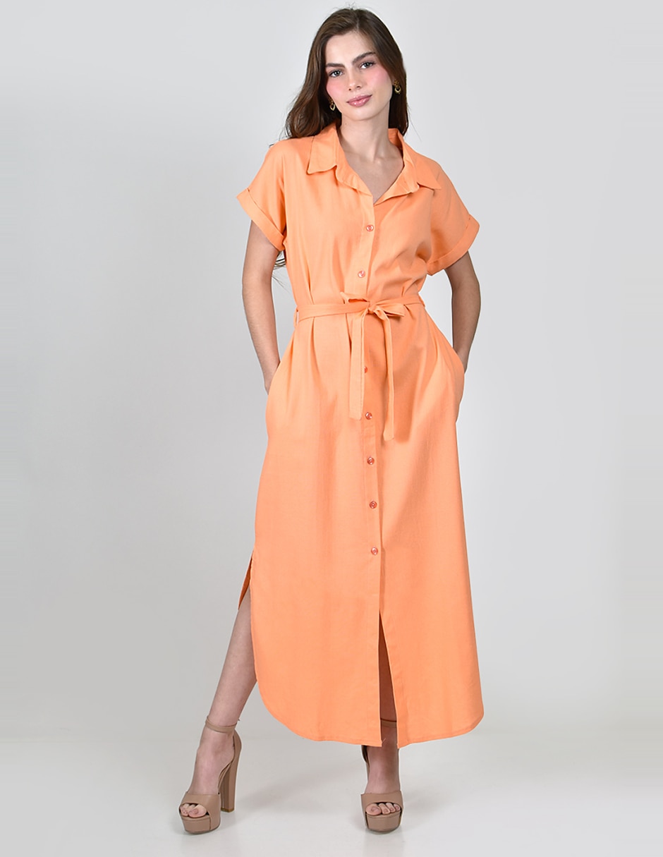 Vestido midi casual para mujer